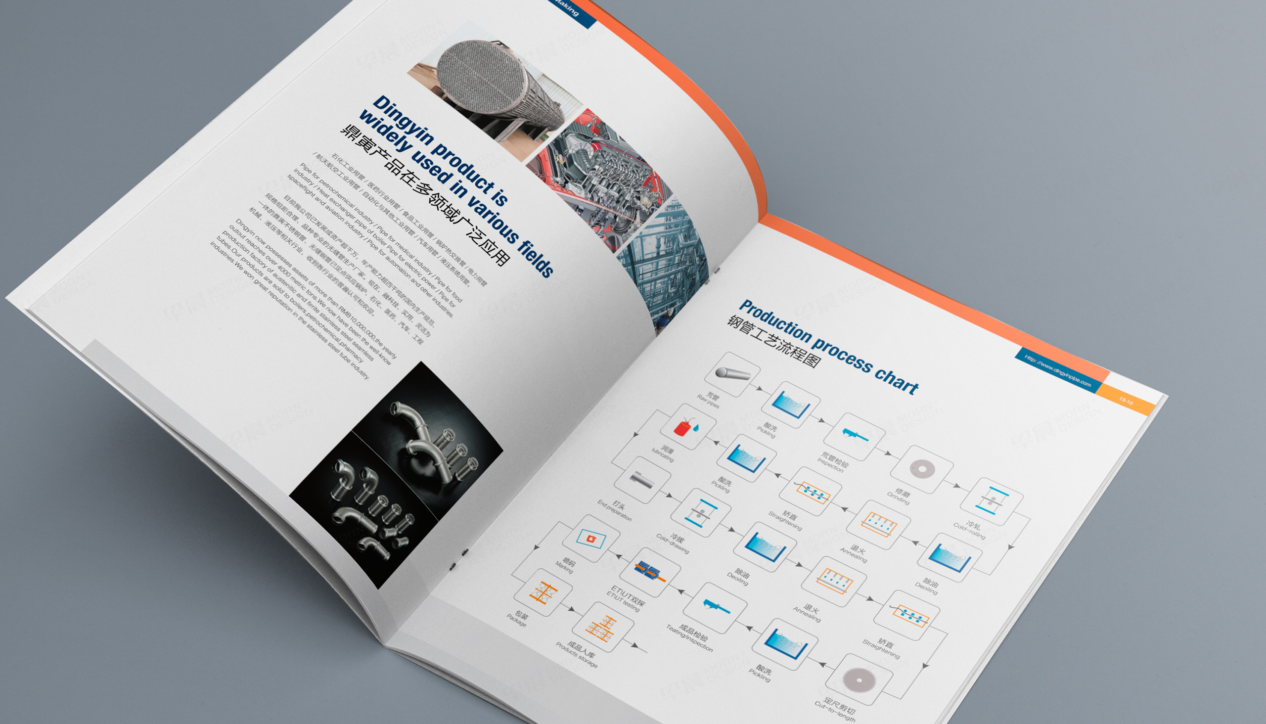 样本册设计,产品样册设计,金属制管产品样本册设计,制作,公司