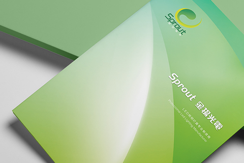 金杨光电产品画册设计