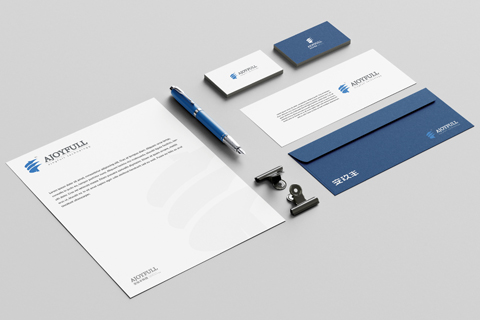 安玖丰科技标志设计[Logo设计][VI设计]