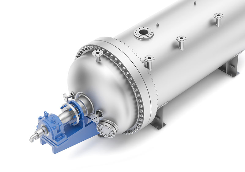 宝福龙搅拌设备总成三维图制作