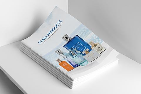 国超香水玻璃瓶样本设计印刷