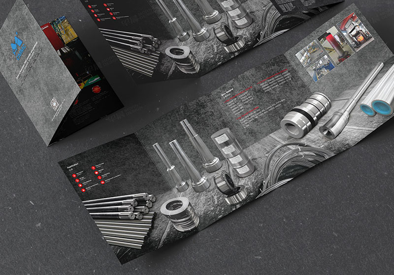 江阴南工锻造国机合金宣传折页设计