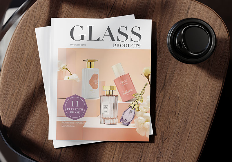 国超香水玻璃瓶产品样本册设计制作