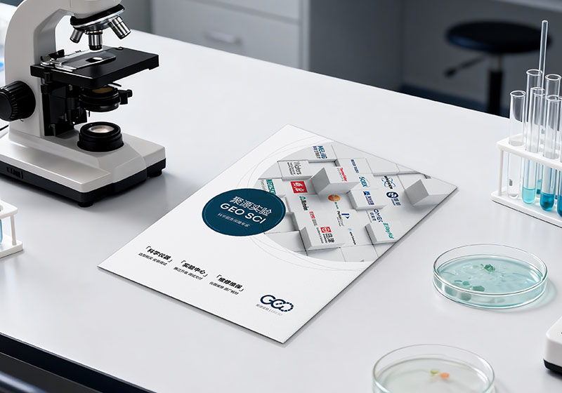 聚源实验中心科学仪器维修维保宣传折页设计