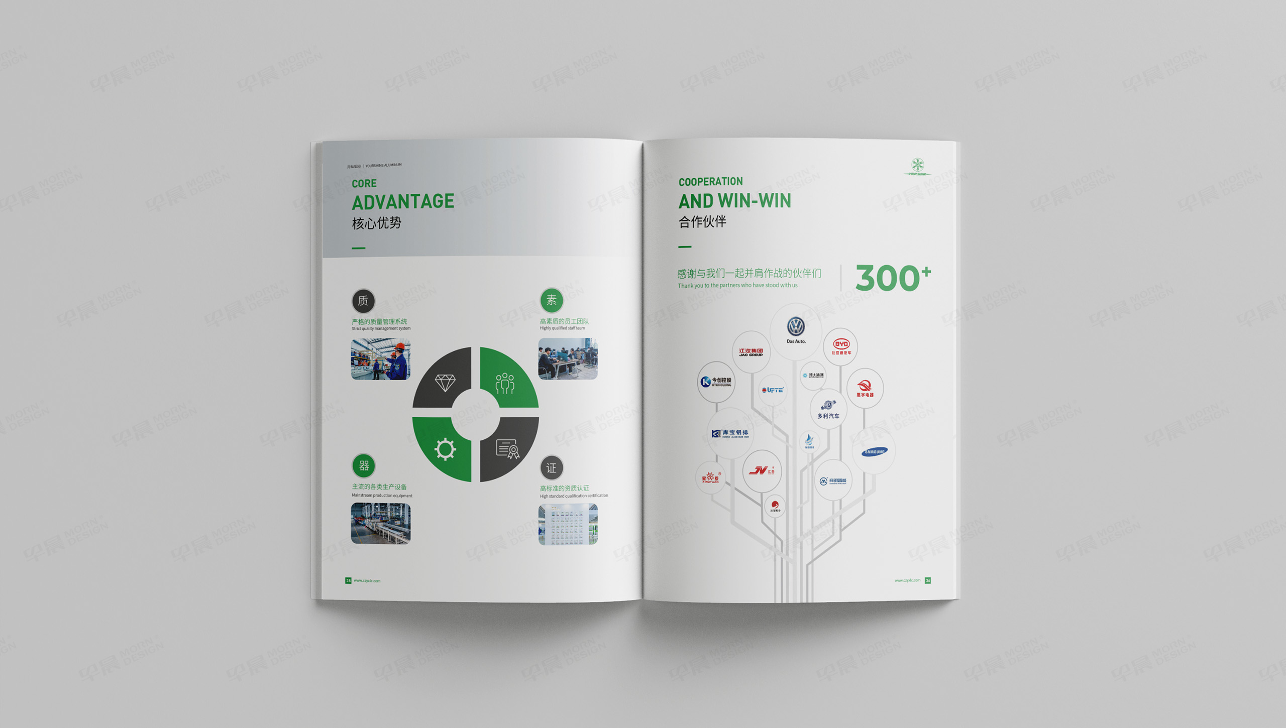 产品册设计,产品册印刷,产品册制作,常州,月仙集团,铝型材产品册设计,新能源铝合金,公司