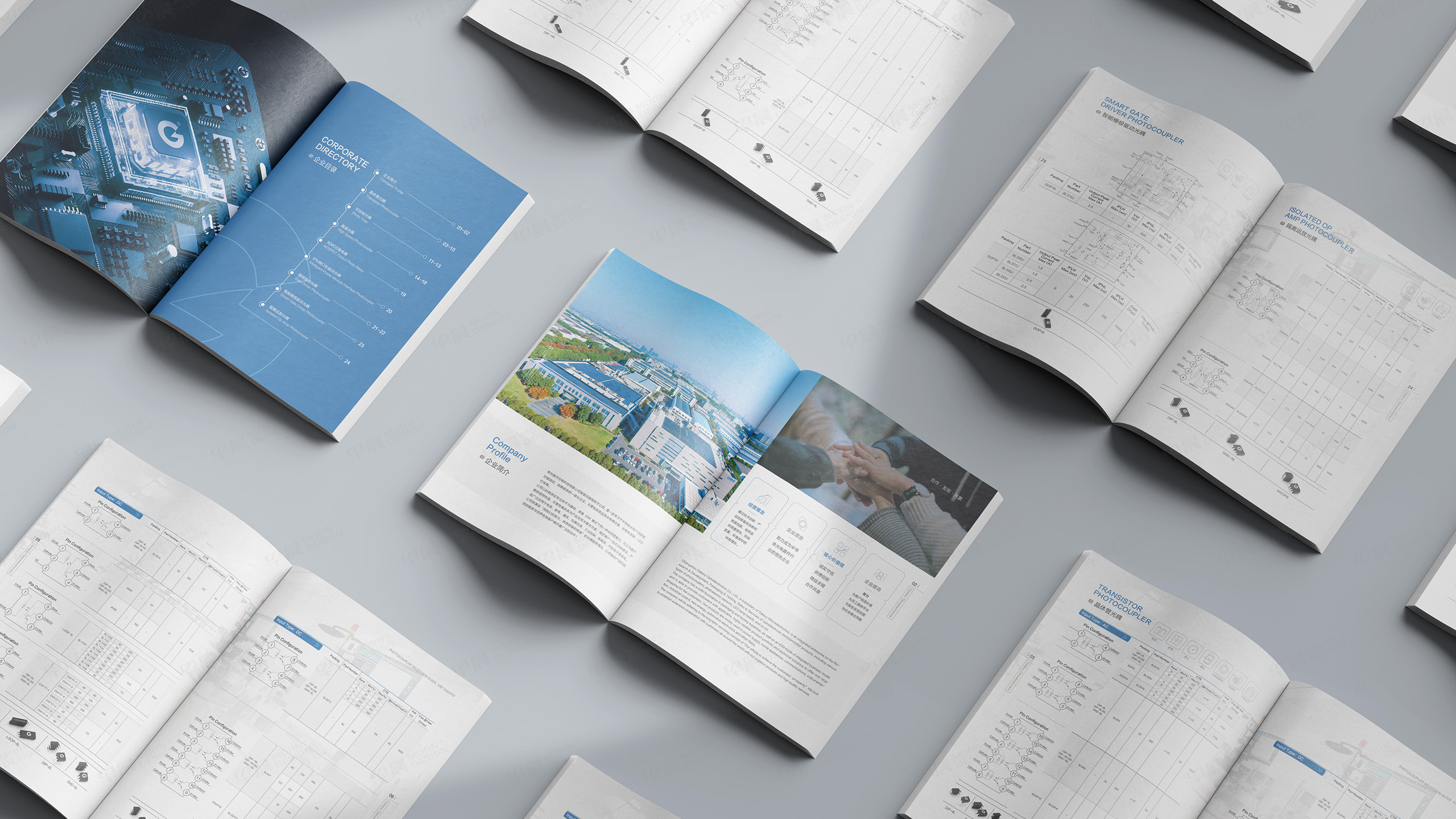 选型手册设计,产品册设计,常州银河光电光耦产品选型手册设计,产品选型手册制作,公司