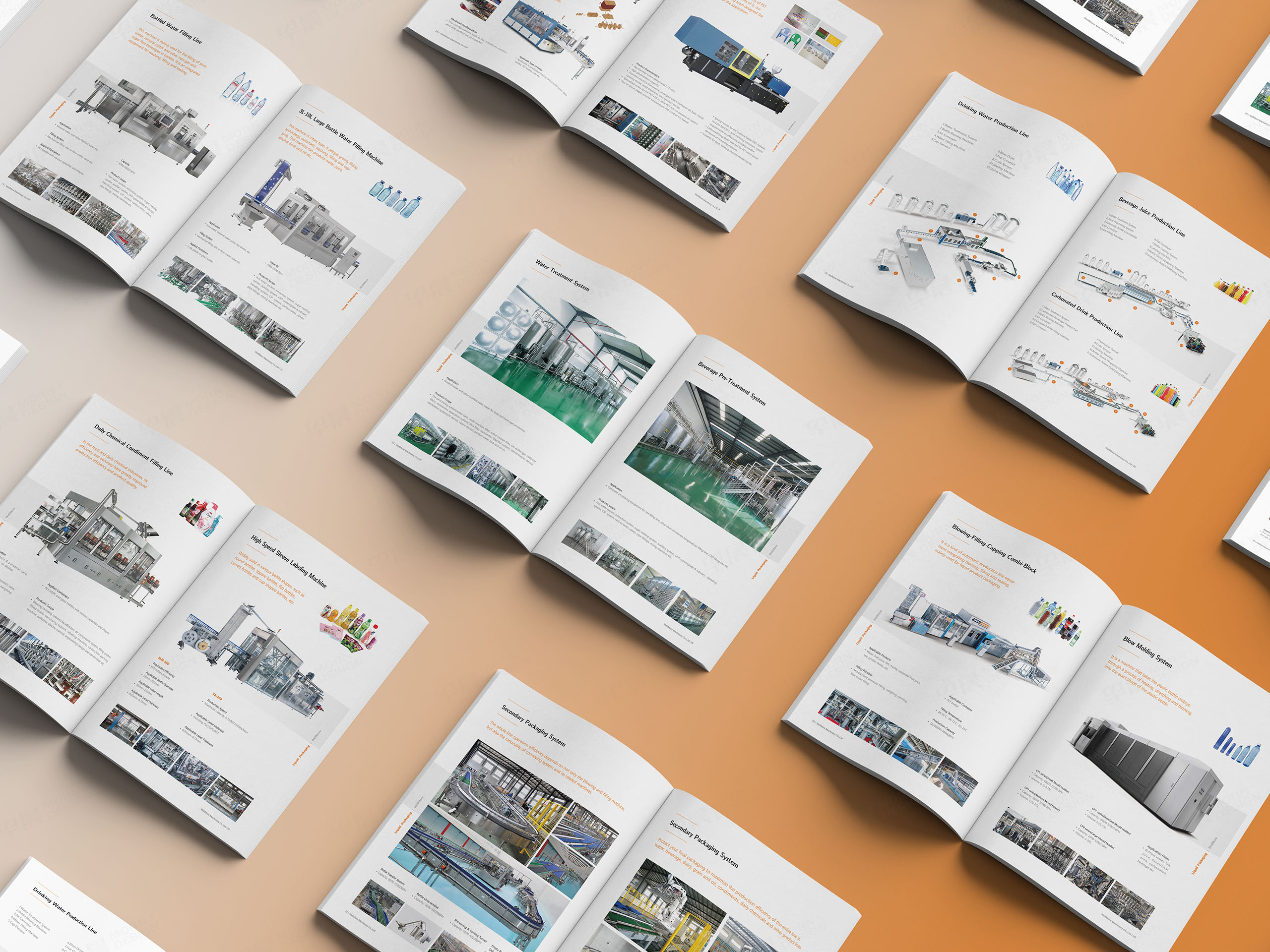 宣传画册设计,饮料机械,灌装机,宣传册设计,画册设计,韦尔默WellMorn,公司