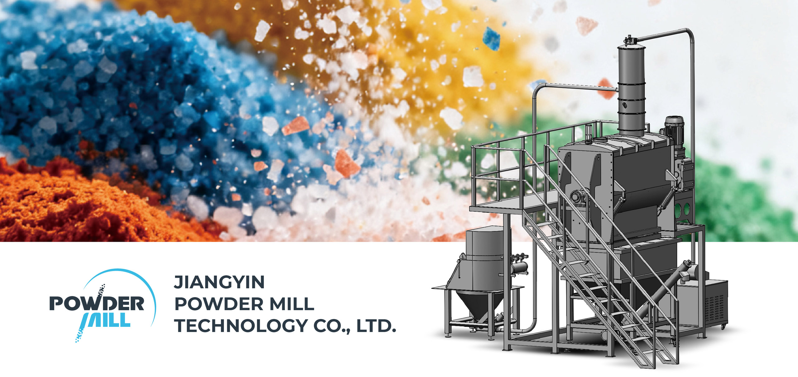 四折页设计,宣传页设计,米尔Powder Mill,添加剂,破碎机,磨粉机,宣传册折页设计,公司