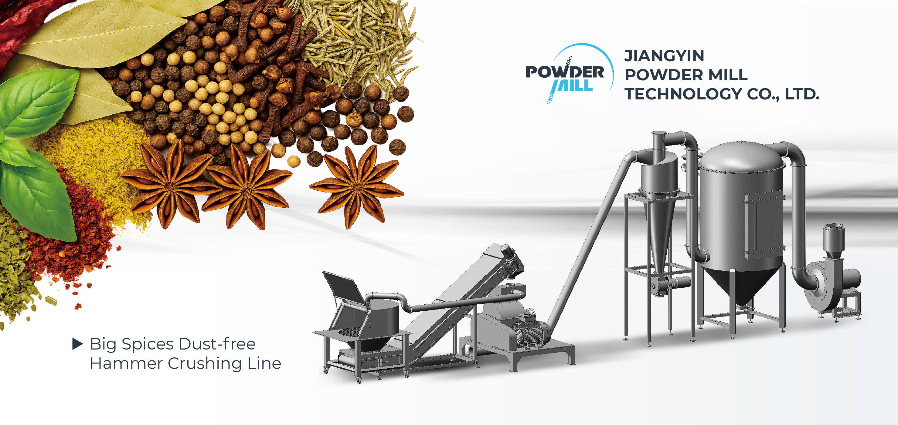 五折页设计,宣传折页设计,米尔Powder Mill香料破碎磨粉机宣传五折页设计,苏州,无锡,常州,南通,泰州,湖州,嘉兴,折页设计公司