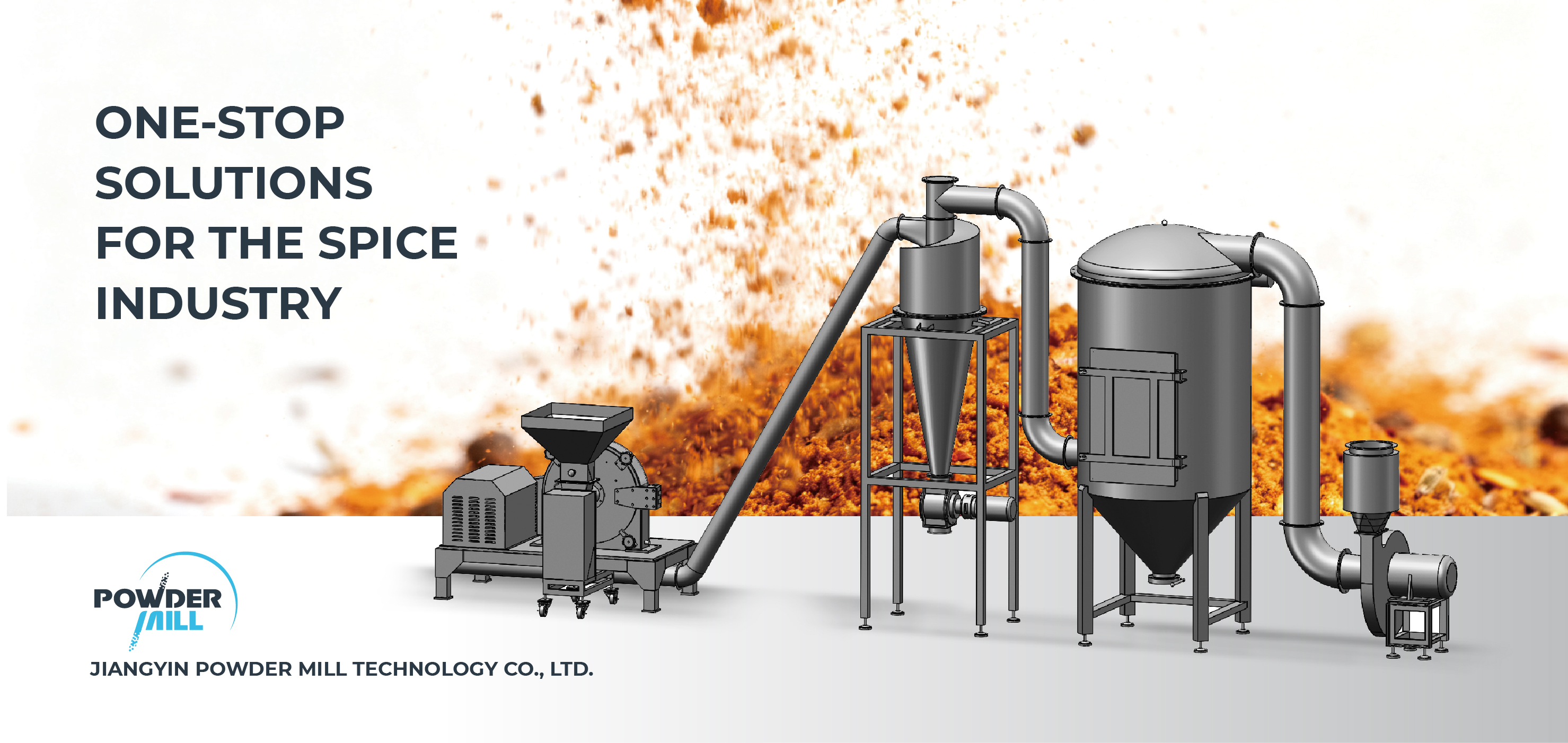 五折页设计,宣传折页设计,米尔Powder Mill香料破碎磨粉机宣传五折页设计,苏州,无锡,常州,南通,泰州,湖州,嘉兴,折页设计公司