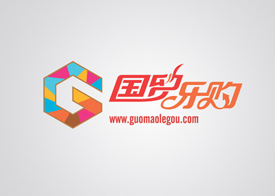 国贸乐购电商标志设计[字体设计]