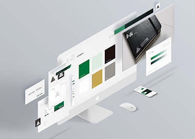 易高尔地板标志设计[Logo设计][VI设计]