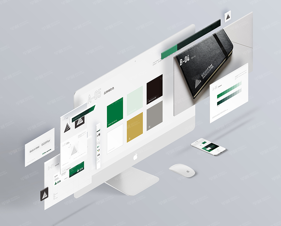 易高尔地板标志设计logo设计和VI设计,张家港,江阴,太仓,常熟,昆山,靖江,品牌策划设计,VI设计,标志LOGO设计,公司